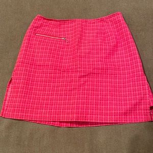 Cute coral patterned skort